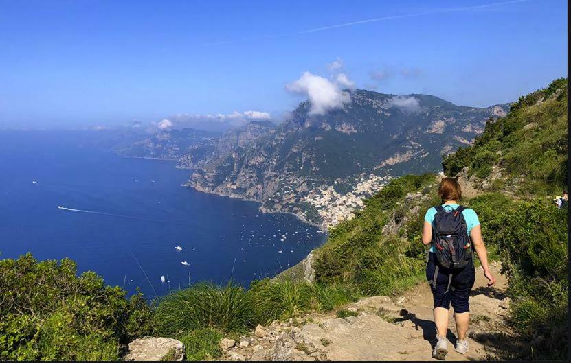 Coastal Cliff, Amalfi Apartment Pianillo Екстериор снимка