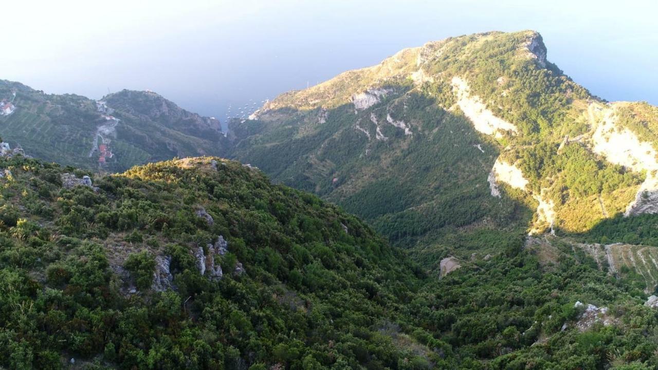 Coastal Cliff, Amalfi Apartment Pianillo Екстериор снимка